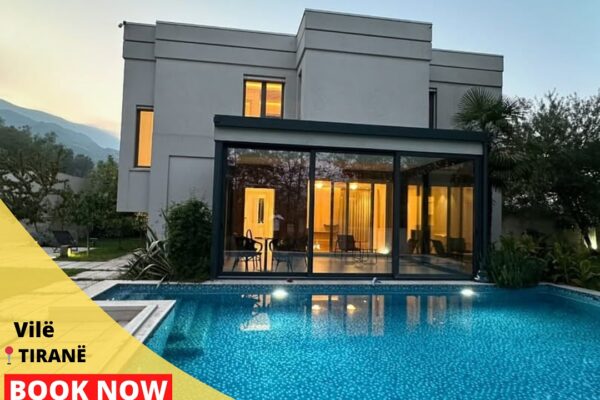 Luxury villa with pool Tirane