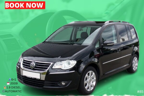 touran for rent tirana