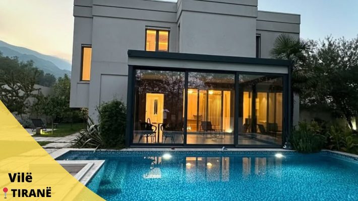 Luxury villa with pool Tirane